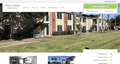 Desktop Screenshot of falconpointeapts.com